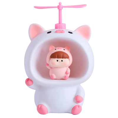 Ночник копилка Поросёнок 14 см iLikeGift 1040-15-01 white 1